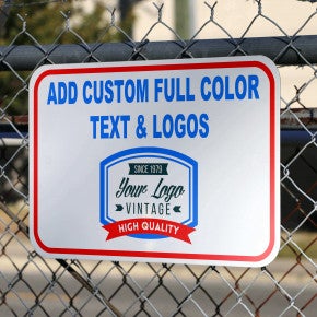 Custom Aluminum Sign
