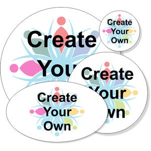 Create Your Own Full Color Round Bumper Sticker