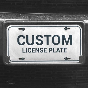 Custom Front License Plate 