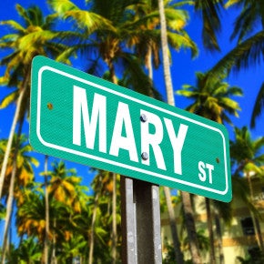 Custom Street Sign - Mary Street