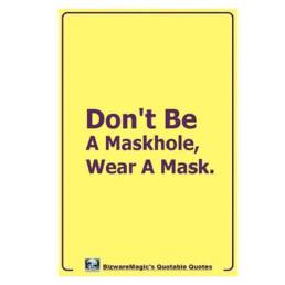 maskhole sign