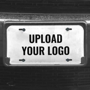 Upload Your Logo Custom Front License Plate