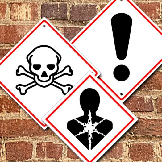 Globally Harmonized System (GHS) Symbol Safety Signs