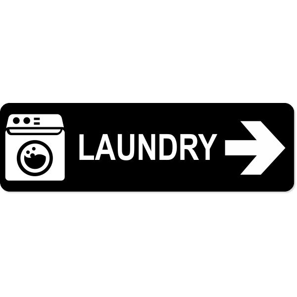 Laundry Right Sign