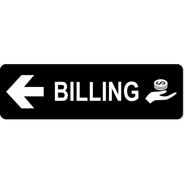 Billing Left Sign