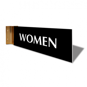 Women's Room Corridor Sign | 4" x 12"