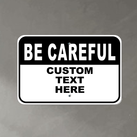 Custom Safety Signs