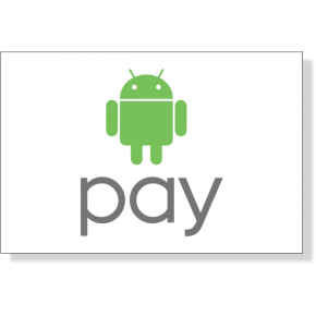 Android Pay Decal | 2" x 3"