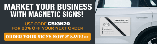 Shop & Save on Vehicle Signs