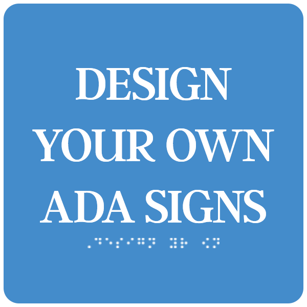 ADA Sign Square 12" x 12"