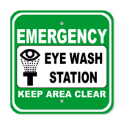 Eye Wash Signs