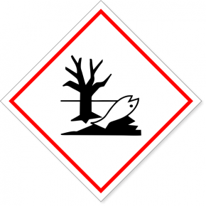 GHS Dangerous For Environment Decal | 6" x 6"