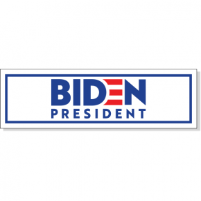 Joe Biden Presidential Campaign Bumper Sticker | 3" x 10"