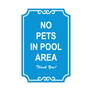 No Pets Signs