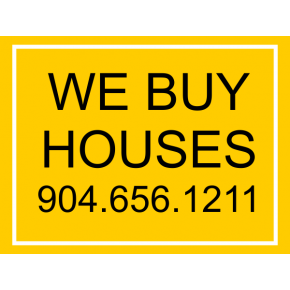 We Buy Houses Sign
