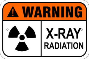 X-Ray Radiation Warning Sign